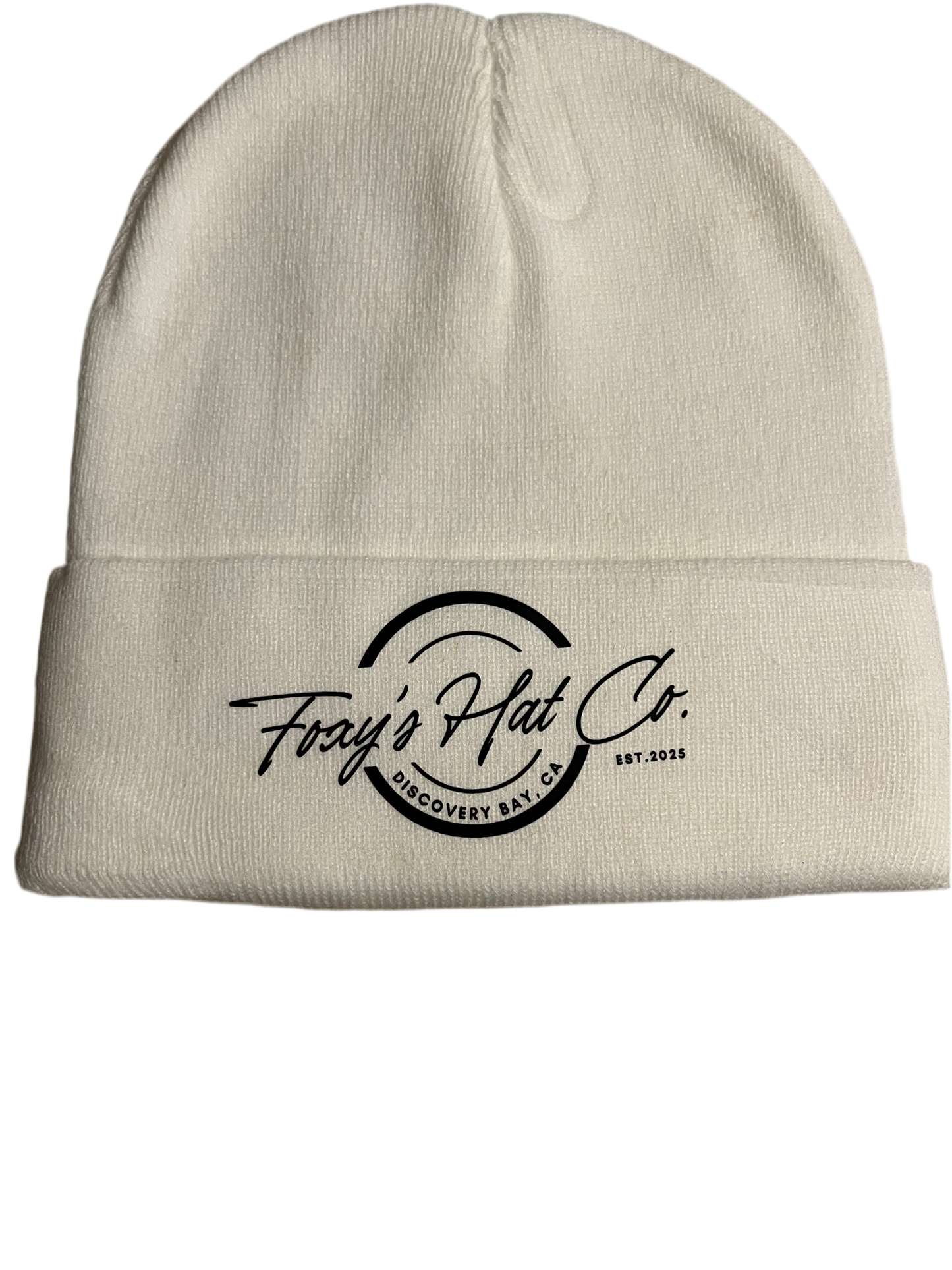 Foxy's Hat Co Logo Beanie