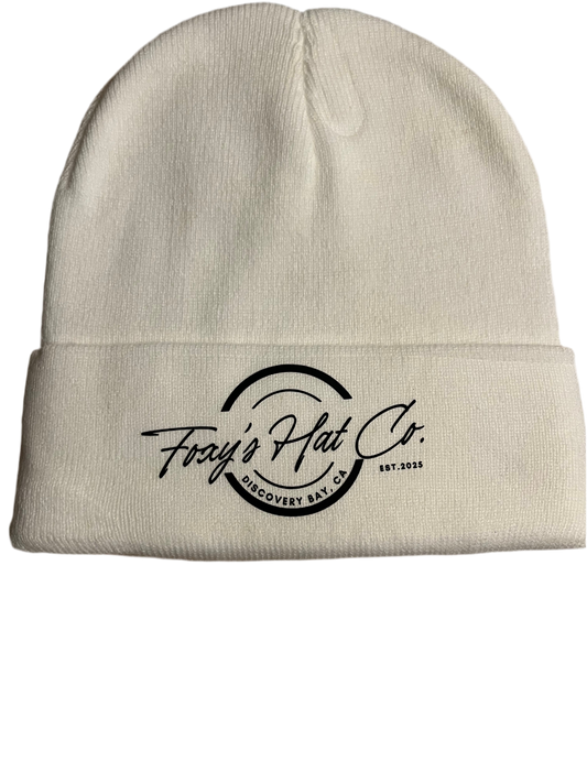 Foxy's Hat Co Logo Beanie