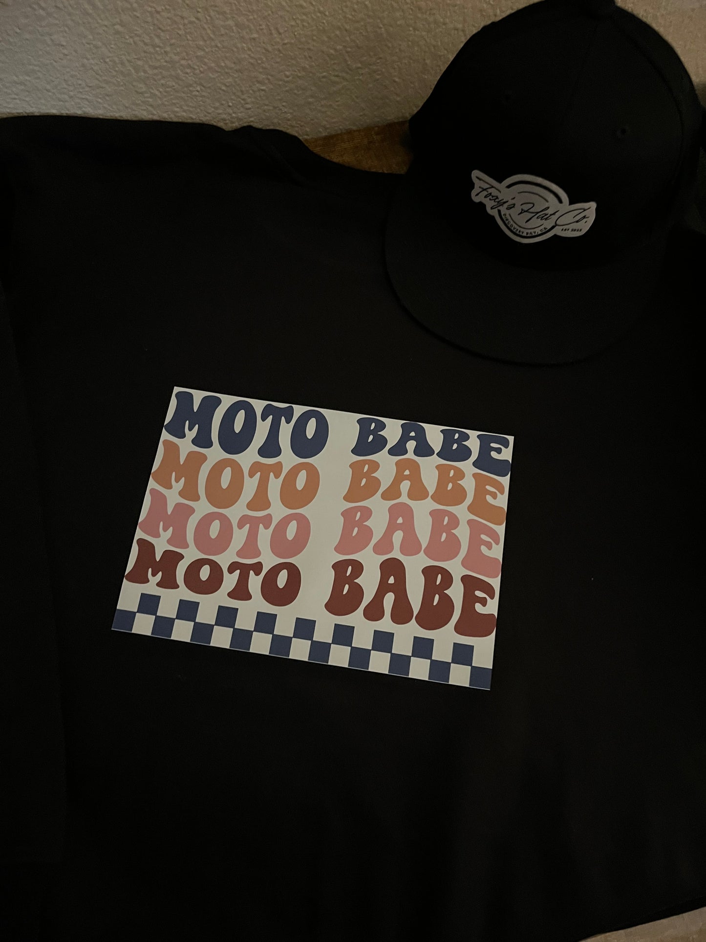 Black Women/Teen Moto Babe Sweatshirt