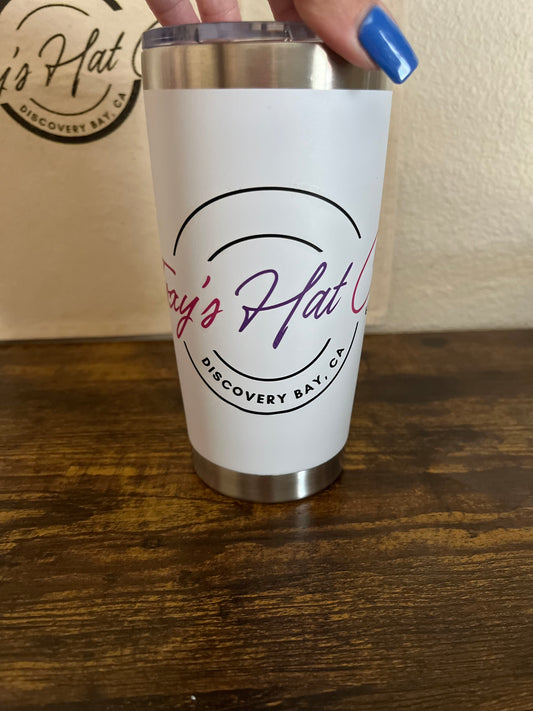 Pink & Purple Foxy Logo Tumbler 20oz